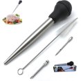 thumbnail image 1 of Baster para pavo, jeringa para cocinar, baster de acero inoxidable, 1 of 5
