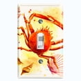 thumbnail image 1 of Metal Light Switch Wall Plate Outlet Cover (Ocean Sea Shell Crab Beach Clam - Single Toggle), 1 of 2