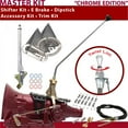 thumbnail image 1 of American Shifter  45RFE Shifter Kit Chrome 23 in. E Brake Cable Clamp Trim Kit Dipstick for DC02B, 1 of 1