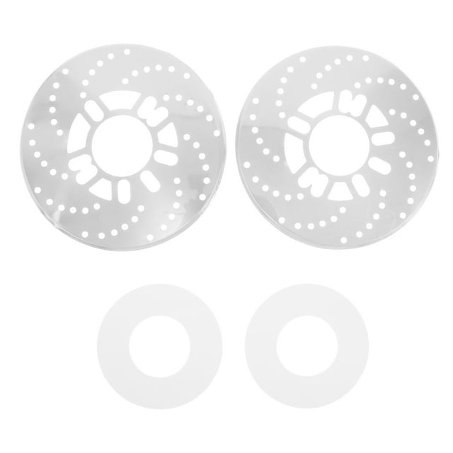 MOVTOTOP Disc Brake Covers Luxury Circular Shape 2pcs Enhance Appearance City Roads Driving Experience