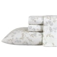 thumbnail image 1 of Juego de sábanas Laura Ashley Home Fawna Cotton Frannel Queen, 1 of 5
