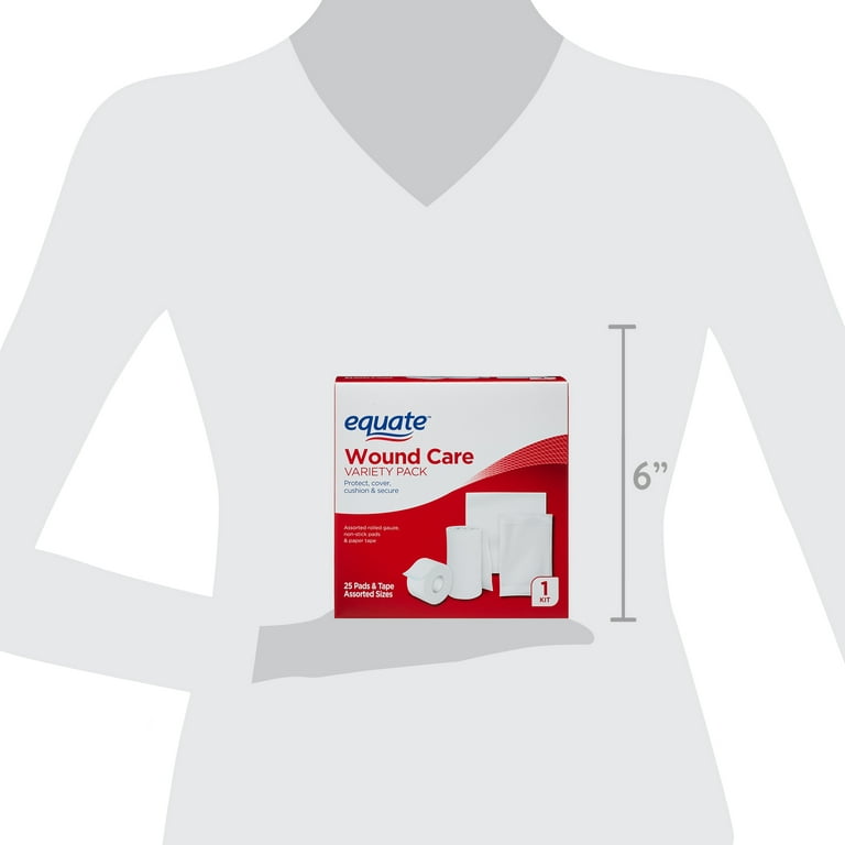 Rite Aid Wound Care Variety Pack, 25 Pads and Tape
