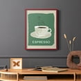 thumbnail image 6 of Modern Coffee IV in Red Solid Wood 8 x 10 Framed Print, 6 of 6
