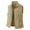 Khaki, variant on Mens Summer Sleeveless Vest - Lightweight Quick Dry with Pockets, Khaki, Big and Tall up to 5XL,Size L