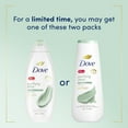 thumbnail image 3 of Dove Purifying Detox Long Lasting Gentle Women's Body Wash All Skin Type Green Clay, 20 fl oz, 3 of 14