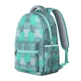 thumbnail image 2 of "Bohemian Campus Backpack - 17” Laptop Sleeve, Tribal Print, Water-Resistant Oxford Fabric, Large Capacity for School & Travel", 2 of 6