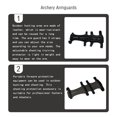 thumbnail image 2 of Wosthever Protector de armas de con correas ajustables Guardia de tiro Equipo de protección universal para cazadores principiantes tiro y tiro con, 2 of 6