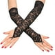 thumbnail image 4 of 2 Parques Mujeres Encaje Floral Malla Guantes Disfraz Party Inless Sunnimix Guantes largos, 4 of 8