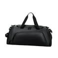 thumbnail image 4 of Bolsa de viaje Zulema bolsa de entrenamiento bolsa deportiva para gimnasio con compartimento para zapatos Negro, 4 of 8