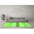 thumbnail image 3 of Ahgly Company Indoor Rectangle Solid Green Modern Area Rugs, 2' x 4', 3 of 4