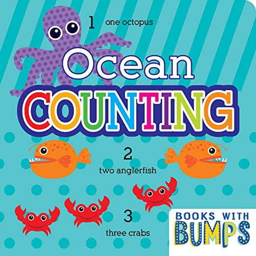 Pre-Owned Books with Bumps: Ocean Counting: Learn Your Numbers With This Adorable Touch and Feel Book, 9781635603842, 1635603846, Paperback,