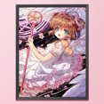 thumbnail image 3 of Cuadros Decorativos Bordado completo Personaje de anime 11CT Juego de punto de cruz estampado de 3 hebras Kit de artesanía Ehuebsd embutido en tela, 3 of 9