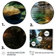 thumbnail image 3 of Designart "National Park Forest Acadia wall art II" Landscapes Floater Framed Wall Art Living Room, 3 of 7