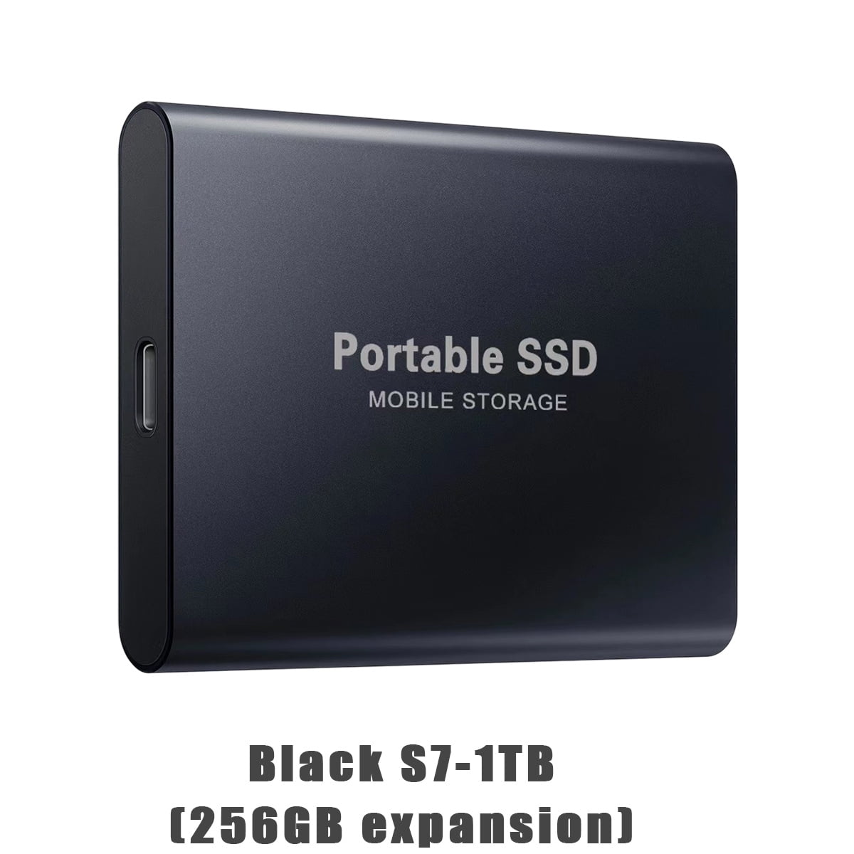 1 Terabyte TB (976GB), External SSD Solid State Hard Backup Drive, 20mbps, Type-C to USB 3.1, Metal, High Speed