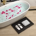 thumbnail image 3 of Alfombra de baño Bamfan Luxury Shower, antideslizante, de bambú, impermeable, 3 of 8