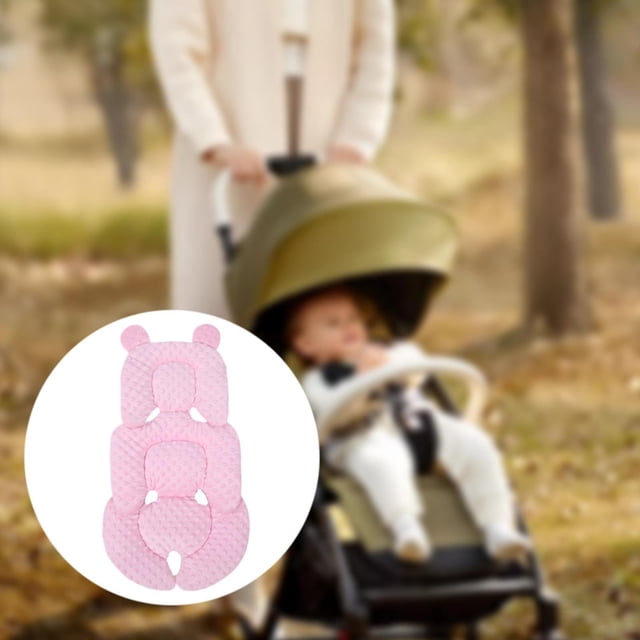 Cojín para Cochecito de Bebé perfecl Almohadilla Gruesa Rosa 38 cm x 67 cm