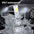 thumbnail image 4 of Flmtop 2Pcs C6 H1/H4/H7 Car LED Headlight Bulb 6000K Super Bright Light Driving Lamp, 4 of 10