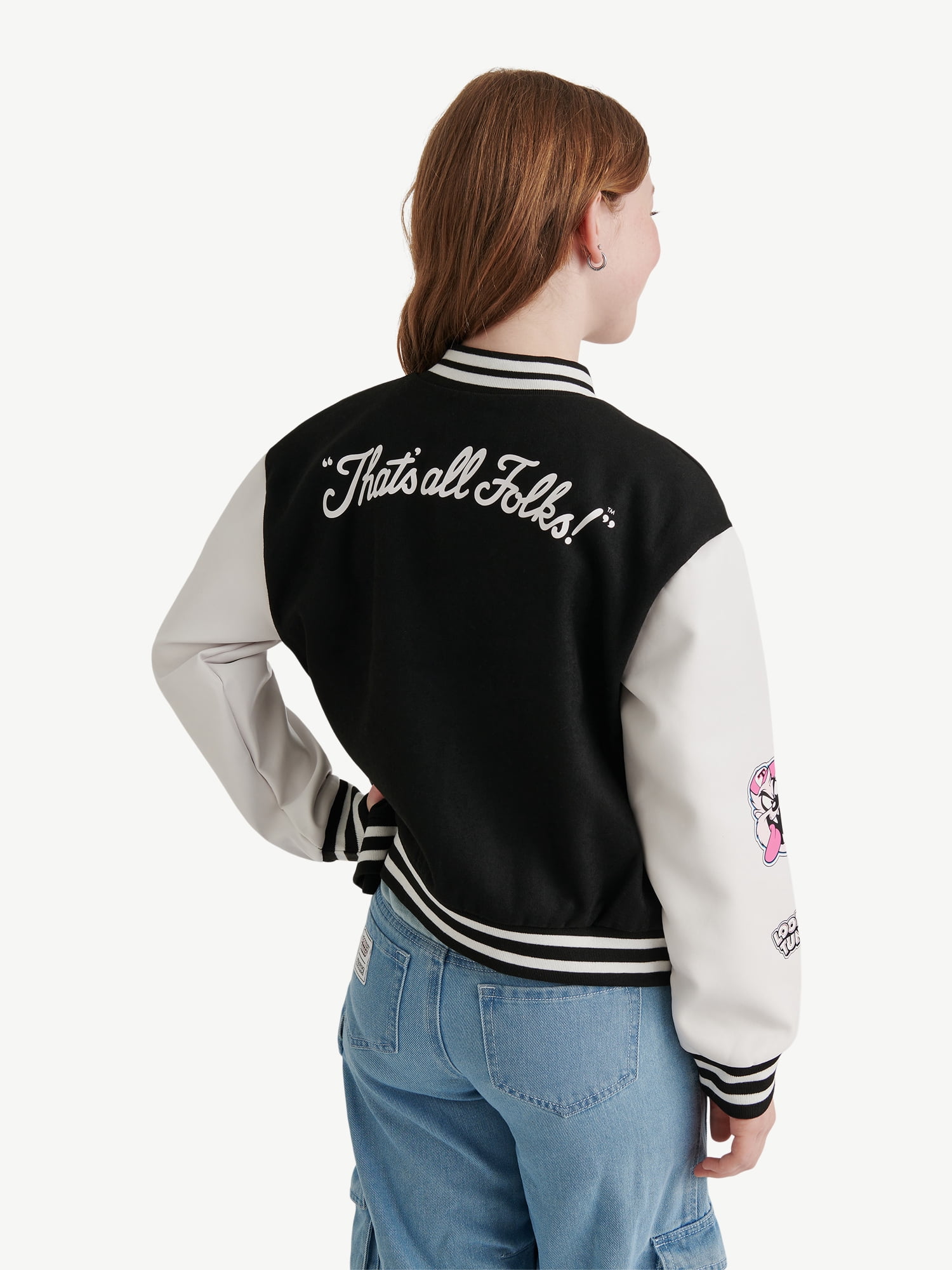 Justice x Looney Tunes Bomber, Sizes XS - XLP