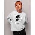 thumbnail image 2 of Virgo Zodiac Sign. Sweatshirt Women -Image by Shutterstock, Female XX-Large, 2 of 4