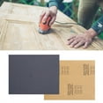 thumbnail image 3 of 100PCs Abrasive Paper Hardware Accessory Waterproof Brown P400 Grit for Wet Dry Dual Use, 3 of 10