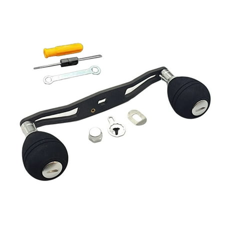 140mm longer Carbon Fiber Fishing Reel Handle with tool EVA Knob Hole 8*5/7*4mm