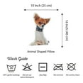 thumbnail image 3 of Pomerarian Dog Shape Filled Pillow Animal Shaped Pillow, 3 of 4