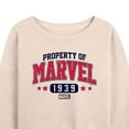 thumbnail image 3 of Marvel - Property Of - Women's French Terry Pullover Sweatshirt, 3 of 5
