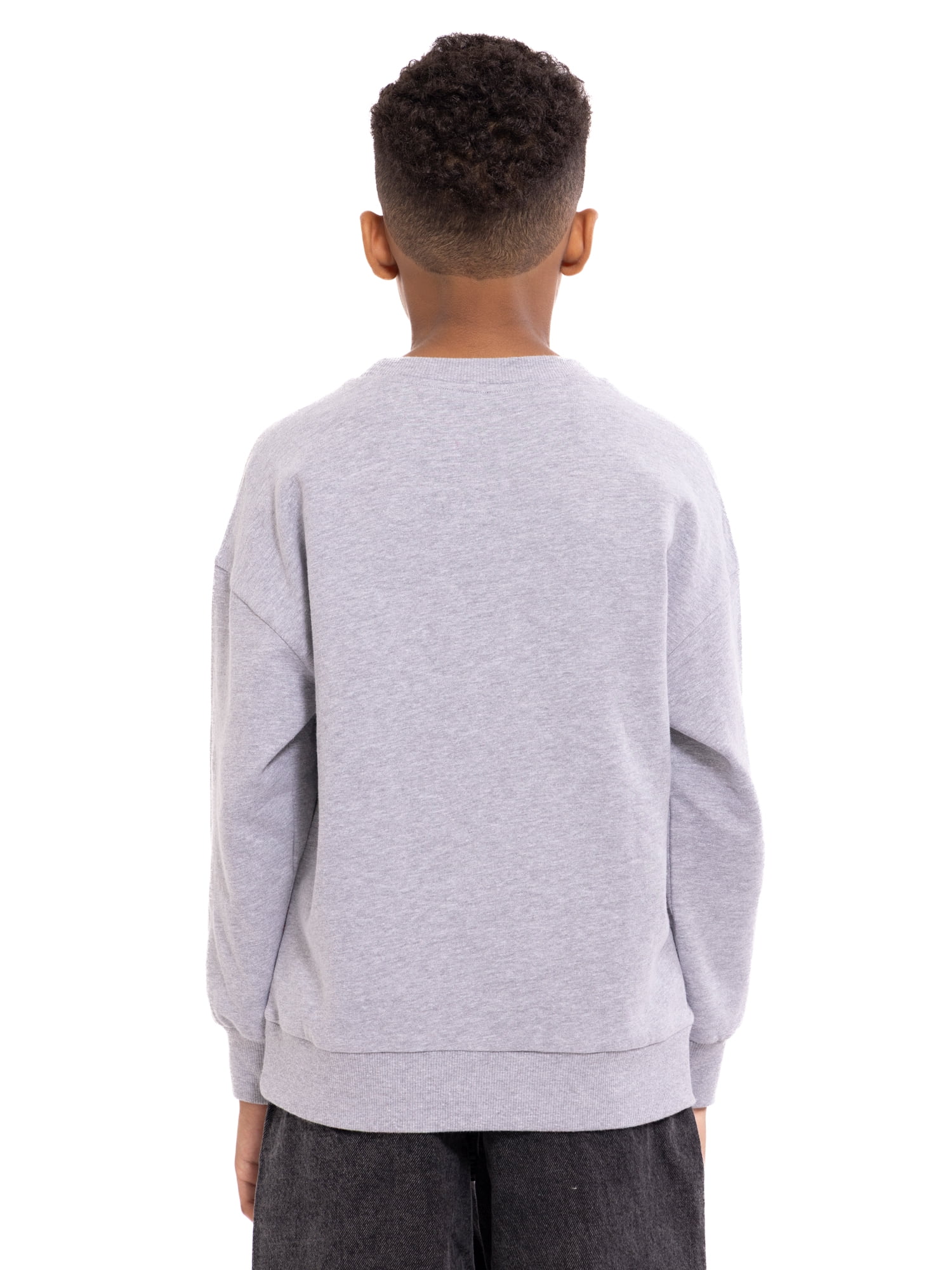 Spider-Man Kids Graphic Fleece Crewneck Sweatshirt, Sizes 4-18