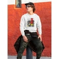 thumbnail image 2 of Brooklyn Bridge, Design Sweatshirt Men -Image by Shutterstock, Male 3X-Large, 2 of 4