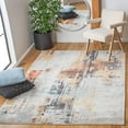 thumbnail image 2 of SAFAVIEH Phoenix Avery Abstract Area Rug, Ivory/Grey, 5'3" x 7'7", 2 of 8