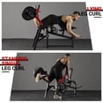 thumbnail image 2 of Máquina de extensión y flexión de piernas GMWD LE03 Home Gym, 2 of 8