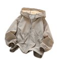 thumbnail image 2 of Trikvn Boys Girls Lightweight Windbreaker Jacket Hooded Zip Up Windproof Coat Spring Fall Casual Outerwear with Pockets Water Resistant Activewear Kids Clothes, 2 of 5
