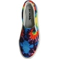 thumbnail image 5 of Soda Flat Women Shoes Slip On Loafers Casual Sneakers Memory Foam Insoles Hidden Platform / Flatform Round Toe HIKE-G Black Rainbow Colorful 7.5, 5 of 5