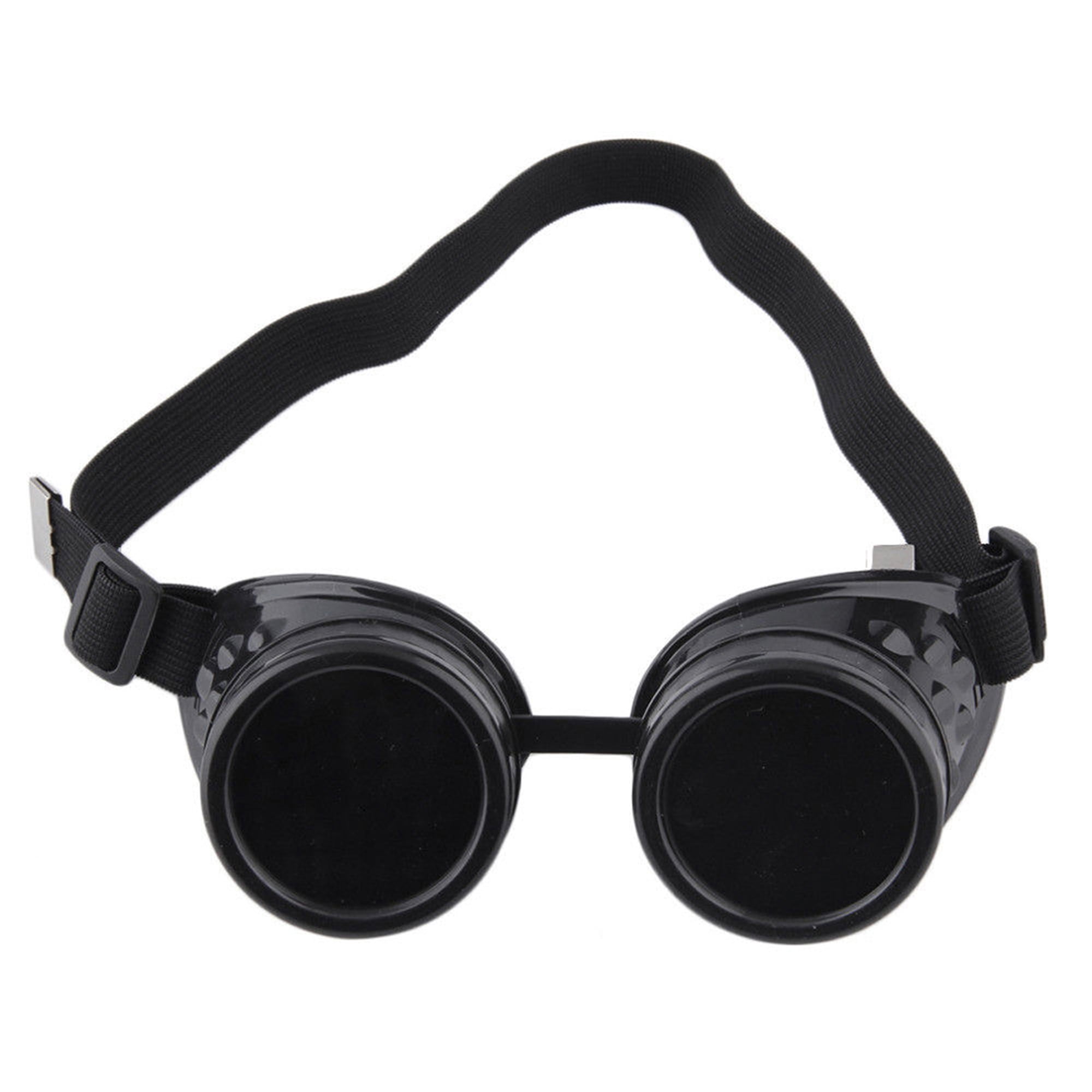 C.F.GOGGLE Steampunk Goggles Round Gothic Retro Sunglasses Victorian