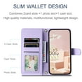 thumbnail image 3 of Luxury Flip Wallet Phone Case for Samsung Galaxy S24 Ultra S24 S24Plus S23 Ultra S23FE S23Plus S22 Ultrs S22Plus S21 Ultra S21Plus S21FE S20 Ultra S20Plus S10 Card Holder Leather Phone Cover Bag, 3 of 16
