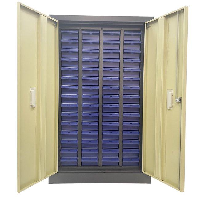 INTBUYING Armoire de Rangement pour Outils de Type Tiroir Armoire pour Quincaillerie et Outils Armoire de Pièces de Rechange avec 60 Tiroirs