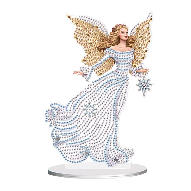 5D DIY Diamond Art Decoraciones Mesa Kits Arte Diamante Escritorio Angel Lady