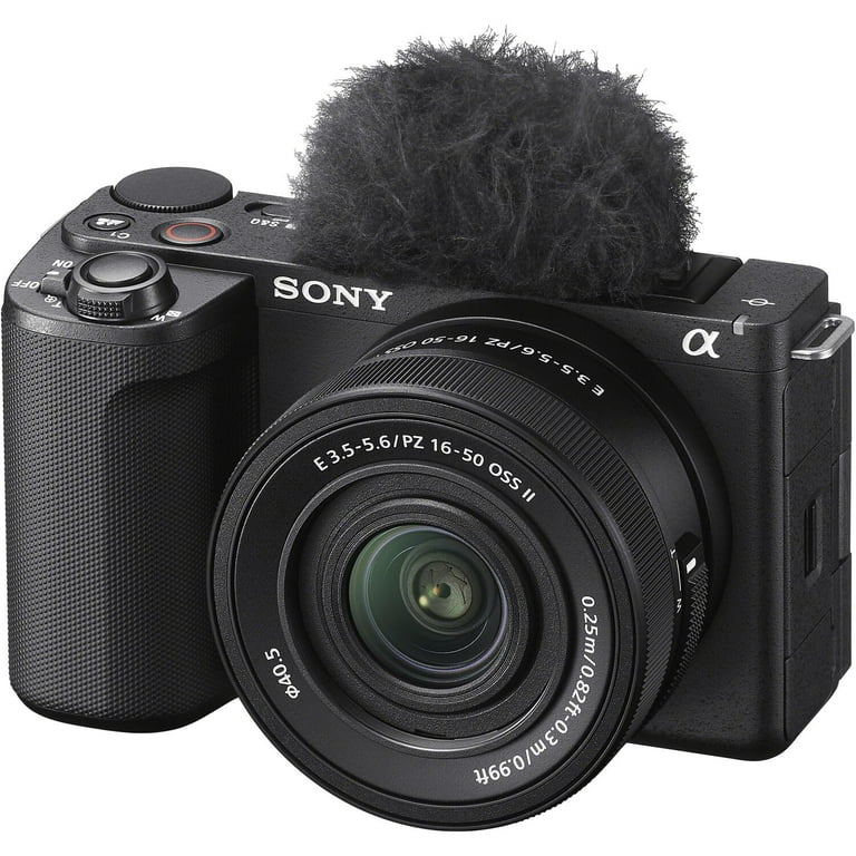 Sony ZV-E10 II Mirrorless Camera with 16-50mm Lens (Black) Bundle