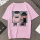 thumbnail image 2 of Camiseta estampada de Manga Anya Forger para mujer, remera de Anime Rosa divertida de la familia Spy X, playera informal Harajuku de Manga corta para mujer, 2 of 5