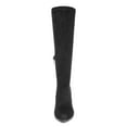 thumbnail image 4 of DREAM PAIRS Women Suede/Pu Classic Chunky Heel Platform Knee High and Up Boots MIDLEG BLACK Size 11, 4 of 5