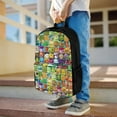 thumbnail image 4 of Plants Vs Zombies Backpacks Lightweight Casual Bookbags Travel Daypack Bookbags, 4 of 8