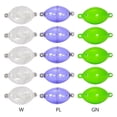 thumbnail image 3 of 5 Pieces Fishing Slip Cast Spin Floats Fishing Casting Bobbers Spin Oval Float, 3 of 4