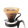 thumbnail image 2 of Gotero de café Hario V60 de cristal tamaño 02 negro, 2 of 8