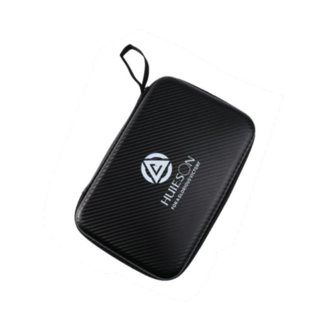 ZLight Pingpong Paddles Case Table Tennis Racket Case Carrying for Training Outdoor Black 29x19.5x5cm