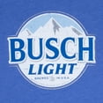 thumbnail image 2 of Busch Light Logo Mens Ringer Blue Tank Top-Small, 2 of 2