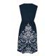 thumbnail image 4 of Vestido Largo de Manga Larga para Mujeres Casual sin Posicionamiento Impreso sin Mangas Suelto con Cuello Redondo Y Bolsillos, Vestido de Poliéster Elástico Suave para Uso Diario, 4 of 7