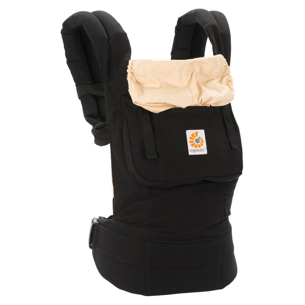 Ergobaby Original 3-Position Baby Carrier with Lumbar Support and Storage Pocket 