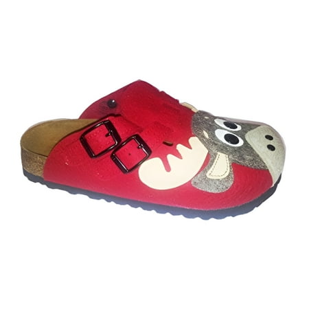 

Birkenstock Kids Kay Felt Elk Red 37 EU Narrow