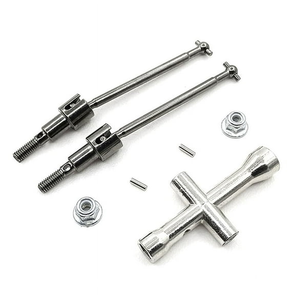 Rear CVD Drive Shaft Set for SCY 16101 16102 16103 16201 Pro 1/16 Brush RC Car Upgrades Parts