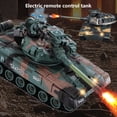 thumbnail image 7 of Darzheoy RC Tank, 2.4Ghz Remote Control Tank Model Toys, Battle Tank with Light and Sound, Gift Toy for Adults and Kids, 7 of 7